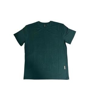 Plain Dark Green Short Sleeve T-Shirt